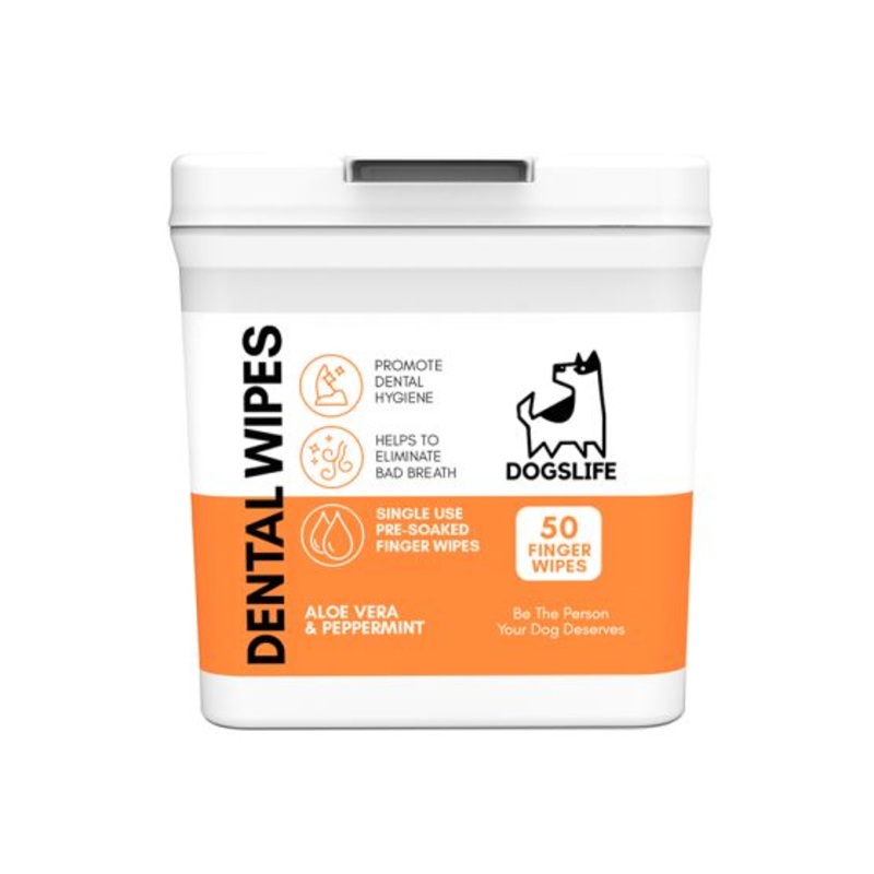 DogsLife Dental Wipes Dog - 50pcs