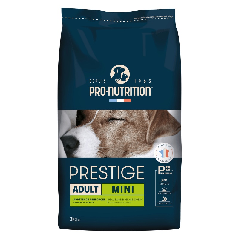 Pro Nutrition Prestige  Adult Mini Dry Dog Food- 3kg