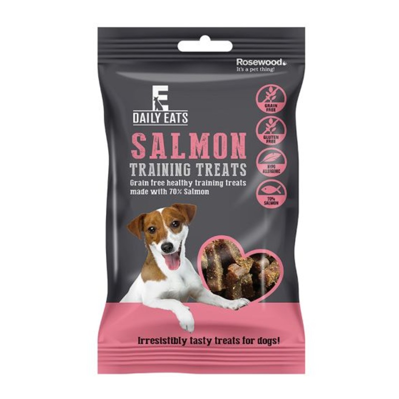 Rosewood Daily Eats Salmon Training Dog Treats - 100g
