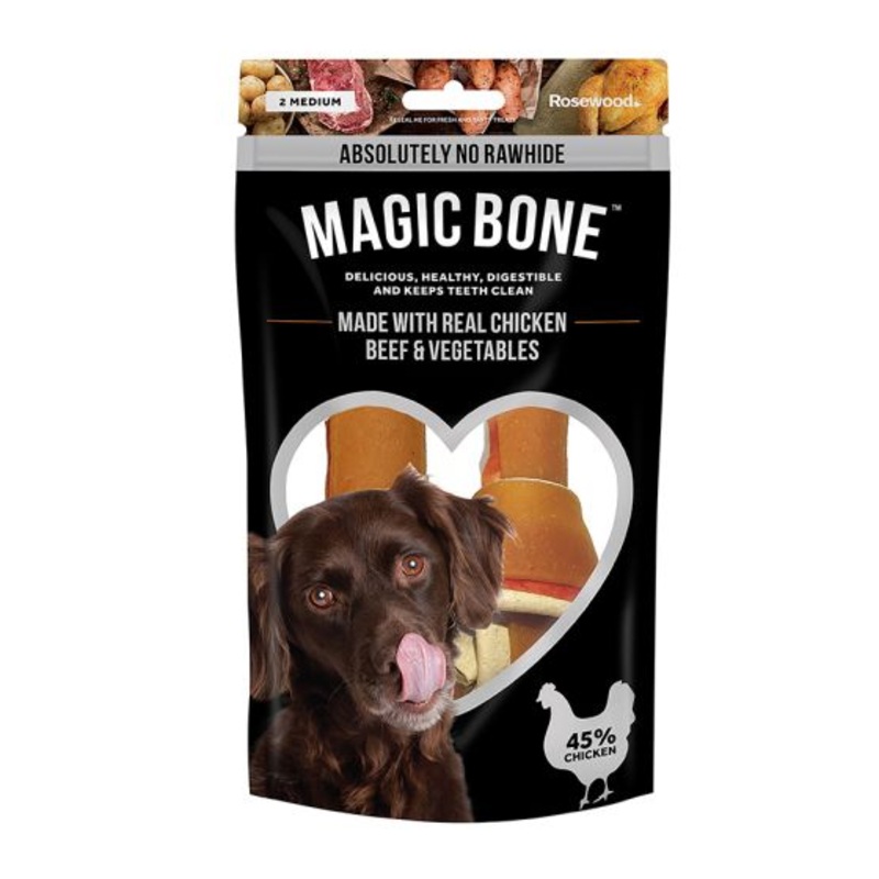 Rosewood Magic Bone Chicken Dog Treats 2 Pcs