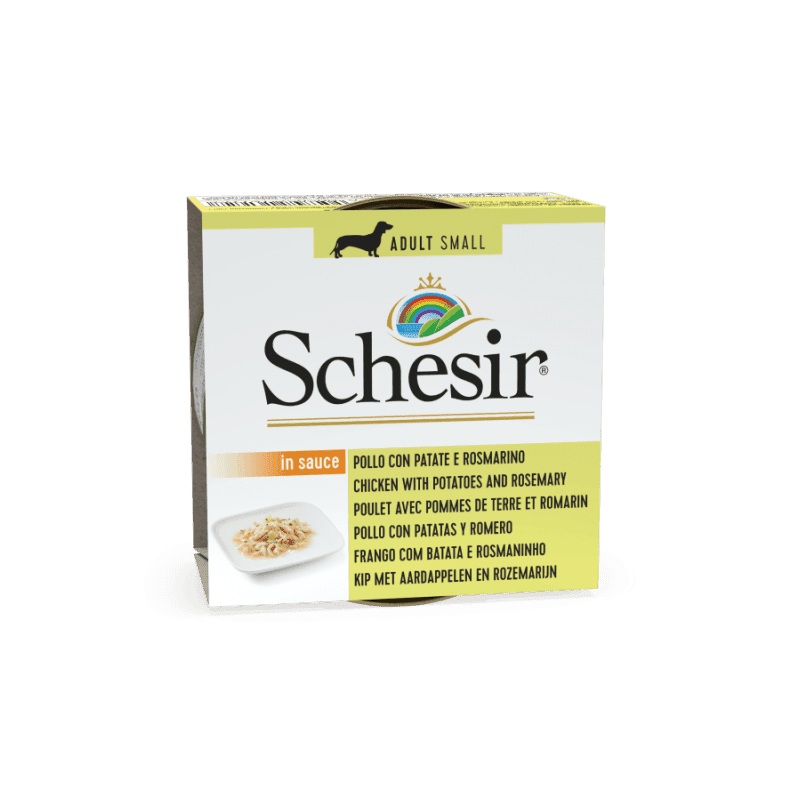 Schesir Wet Dog Food Can Chicken - 6x85g