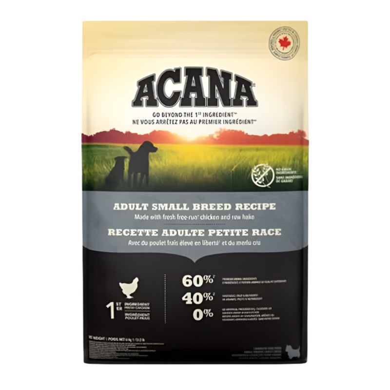 Acana Adult Small Breed Protein-Rich Grain-Free Dog Dry Food - 2kg