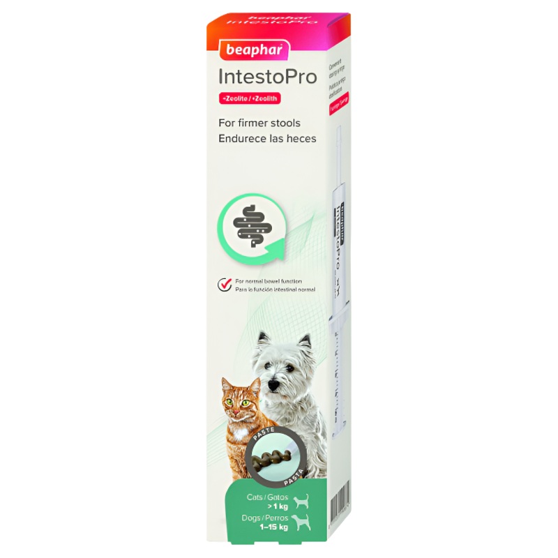 Beaphar IntestoPro Anti Diarrhea Paste Syringe Small Dog & Cat - 20ml