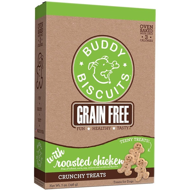Buddy Biscuits Grain Free TEENY Crunchy Treats For Dog - 7oz