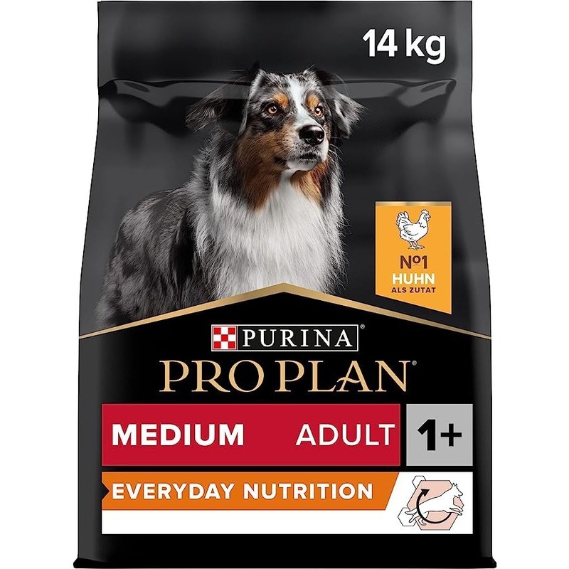 Purina Pro Plan Everyday Nutrition  Medium Adult Dog Chicken Dry Food - 14kg