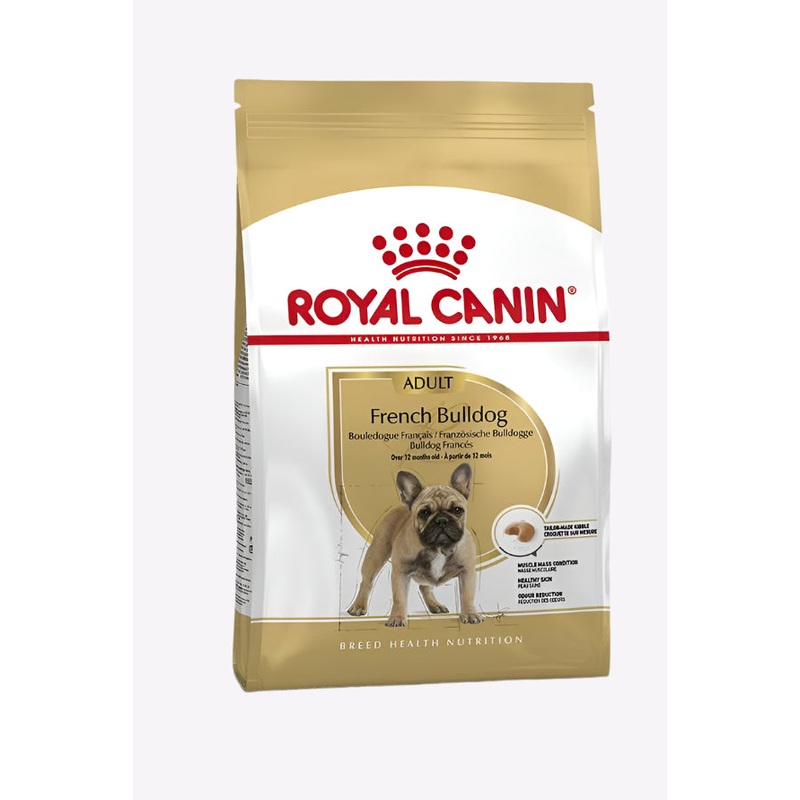 Royal Canin Breed Health Nutrition French Bulldog Adult Dry Dog Food - 3kg