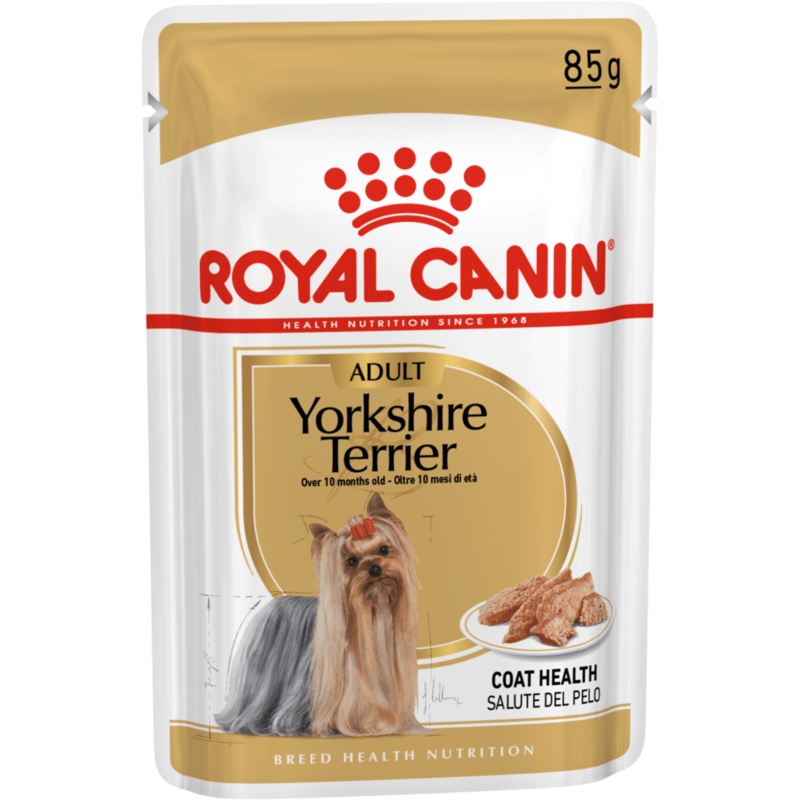 Royal Canin Breed Health Nutrition Yorkshire Adult Wet Dog Food - 85g