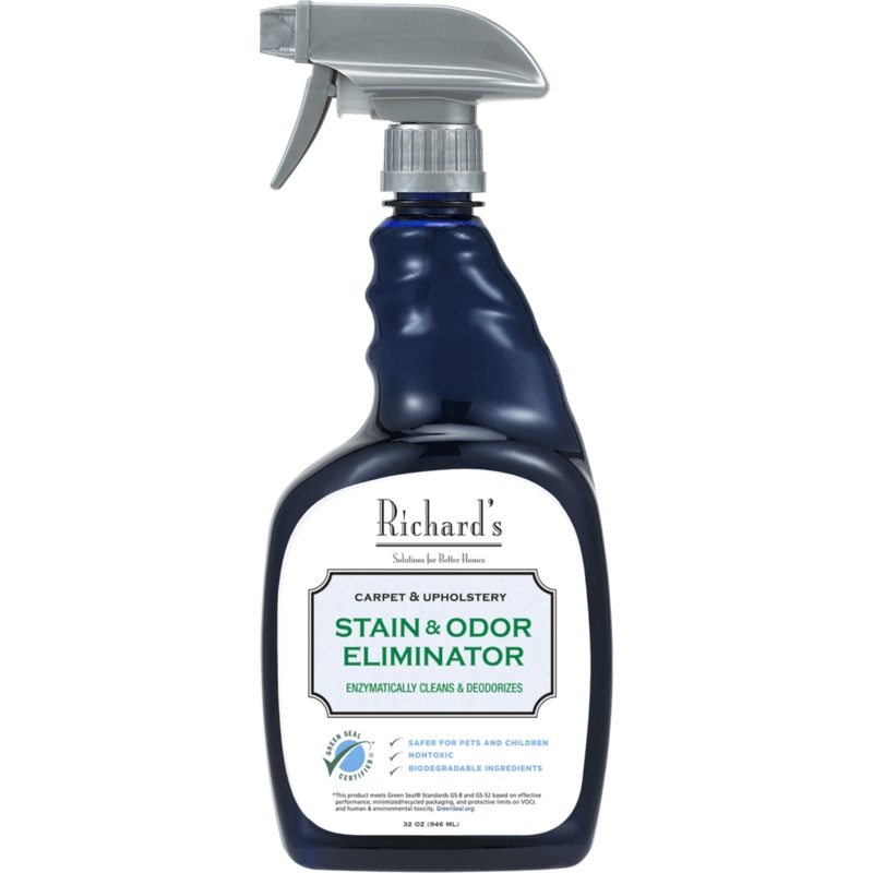 Synergy Lab Richard Organic'S Carpet & Upholstery Stain Remover & Deodorizer - 946ml