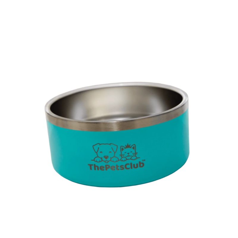 The Pets Club Double Wall Vacuum Insulated Stainless Steel Pet Bowl