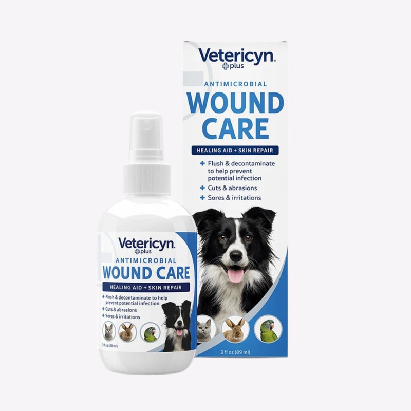 Vetericyn Plus Antimicrobial All Animal Wound and Skin Care - 3oz