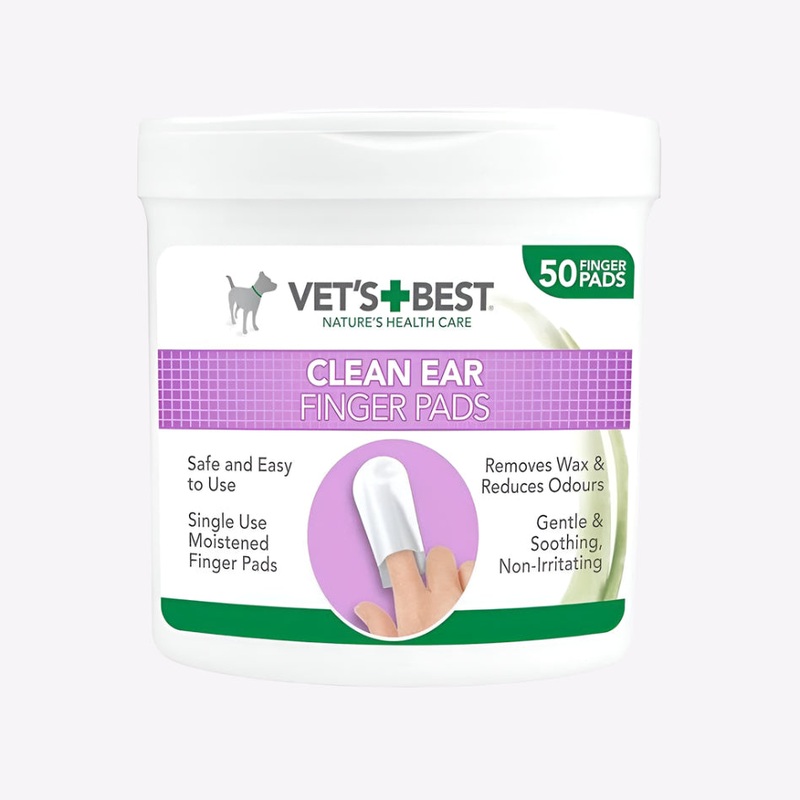 Vets Best Clean Finger Pads