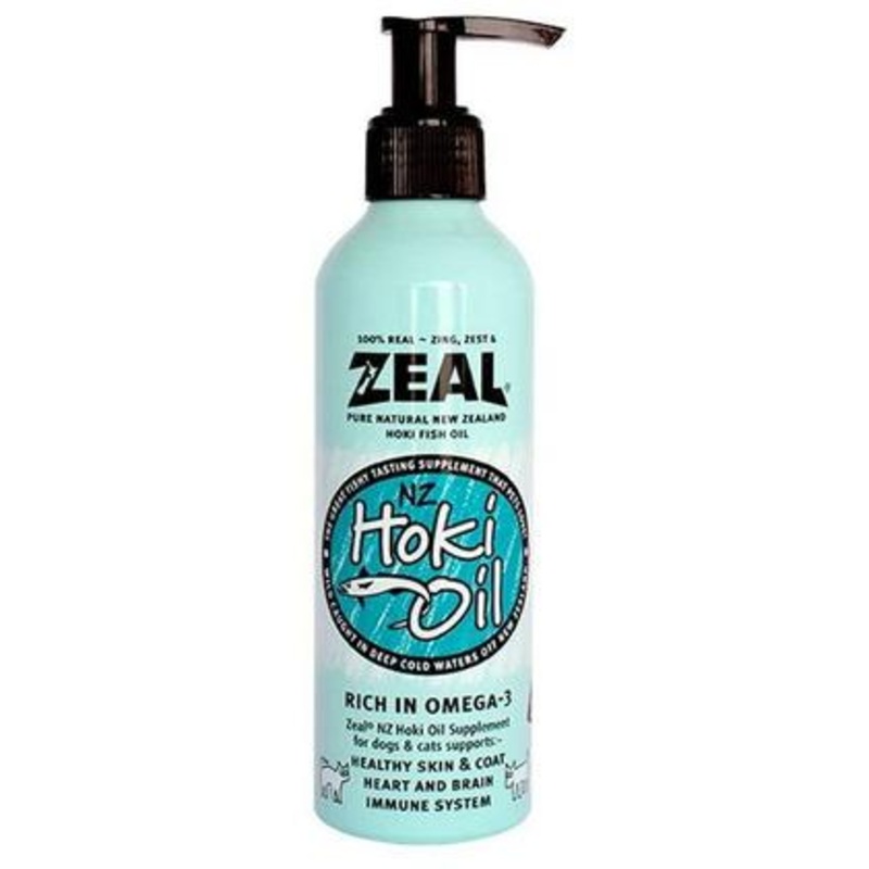 Zeal Natural Hoki Fish Oil Supplement for Cats & Dogs - 225ml
