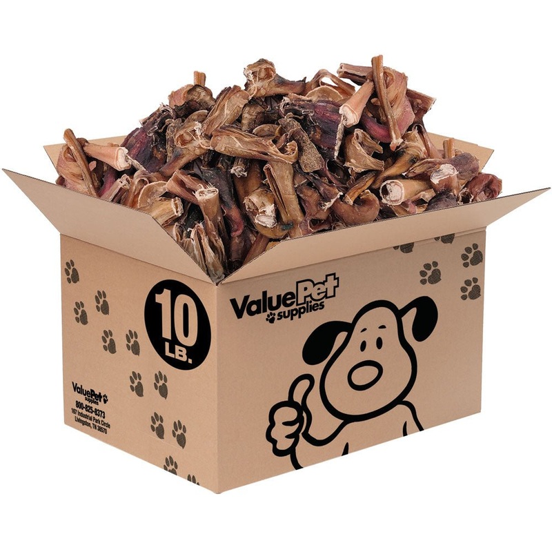 ValueBull Bully Stick Bits, Natural Dog Chews, 10 Pounds Bulk Pack