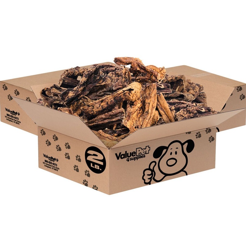 ValueBull Lamb Lung Sticks, Premium 6 Pounds Bulk Pack