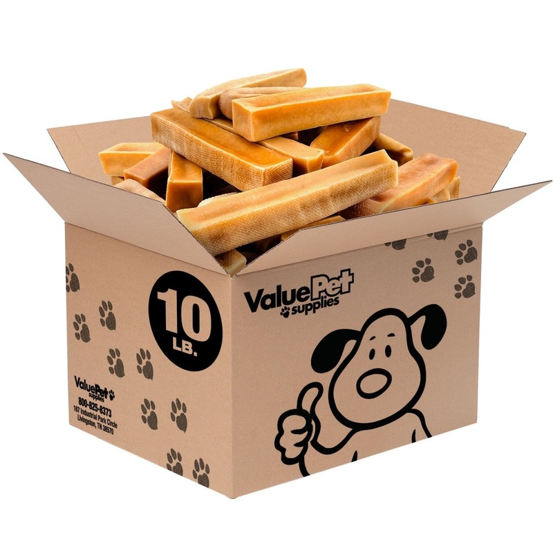ValueBull Himalayan Yak Cheese Dog Chews, Extra Large, 10 lb Bulk Pack