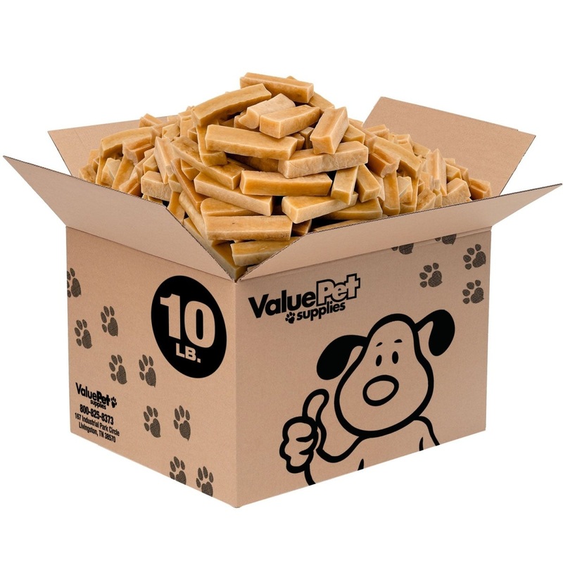 ValueBull Himalayan Yak Cheese Dog Chews, Small, 10 lb Bulk Pack