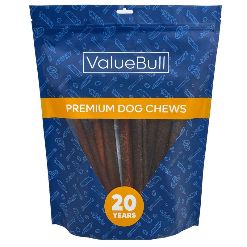 ValueBull USA Collagen Sticks for Dogs, 12 Inch Jumbo Chews, Natural Long-Lasting Dog Treats, 10 Count