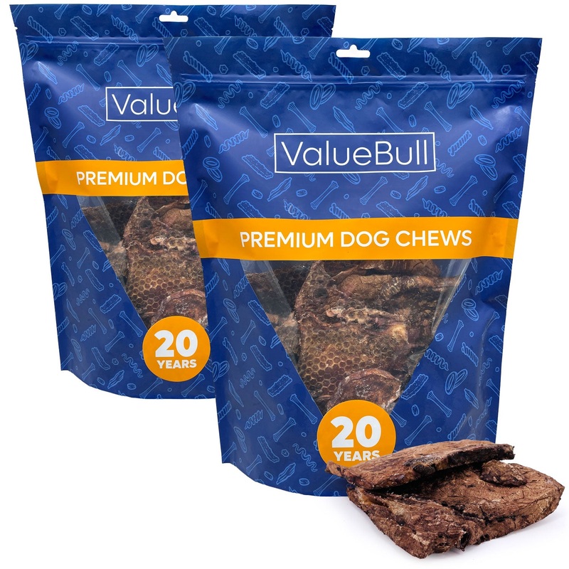 ValueBull Beef Lung Wafers, Premium 4 Pounds