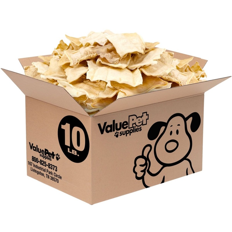 ValueBull USA Rawhide Chips, 10 Pound Bulk Pack