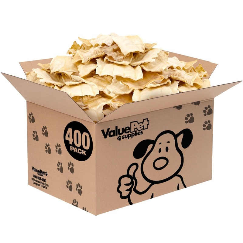 ValueBull USA Rawhide Chips, 400 Count Wholesale Pack