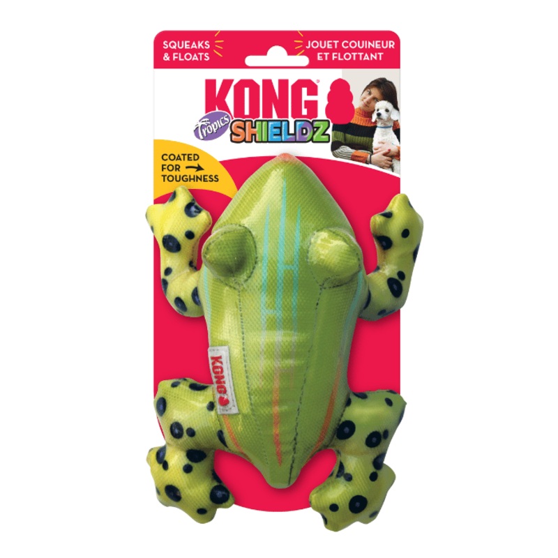 Jouet Kong Shieldz Grenouille