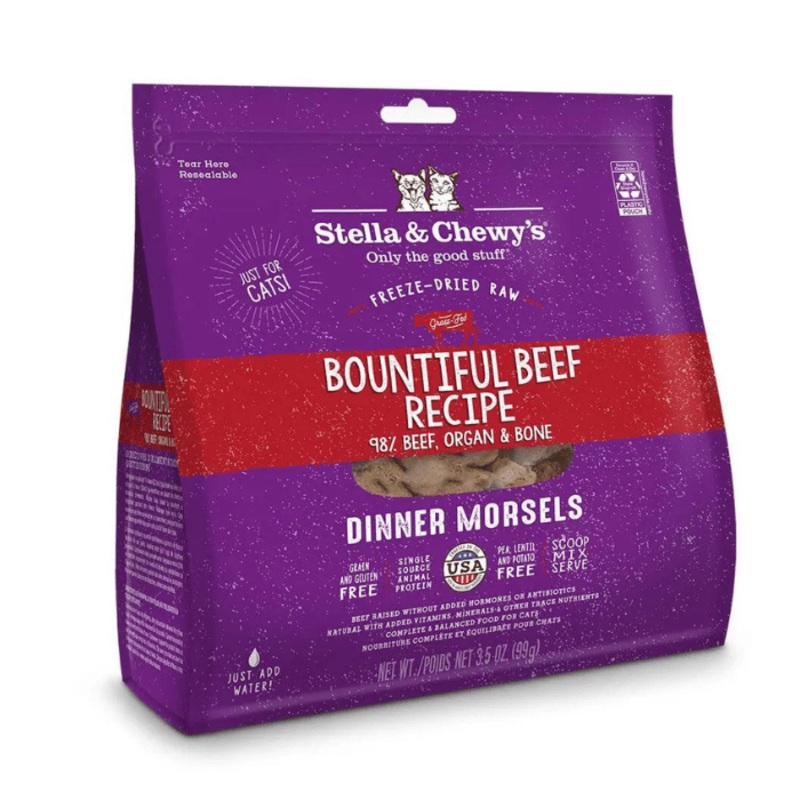 Mlange de repas au boeuf pour chats - BOUNTIFUL BEEF