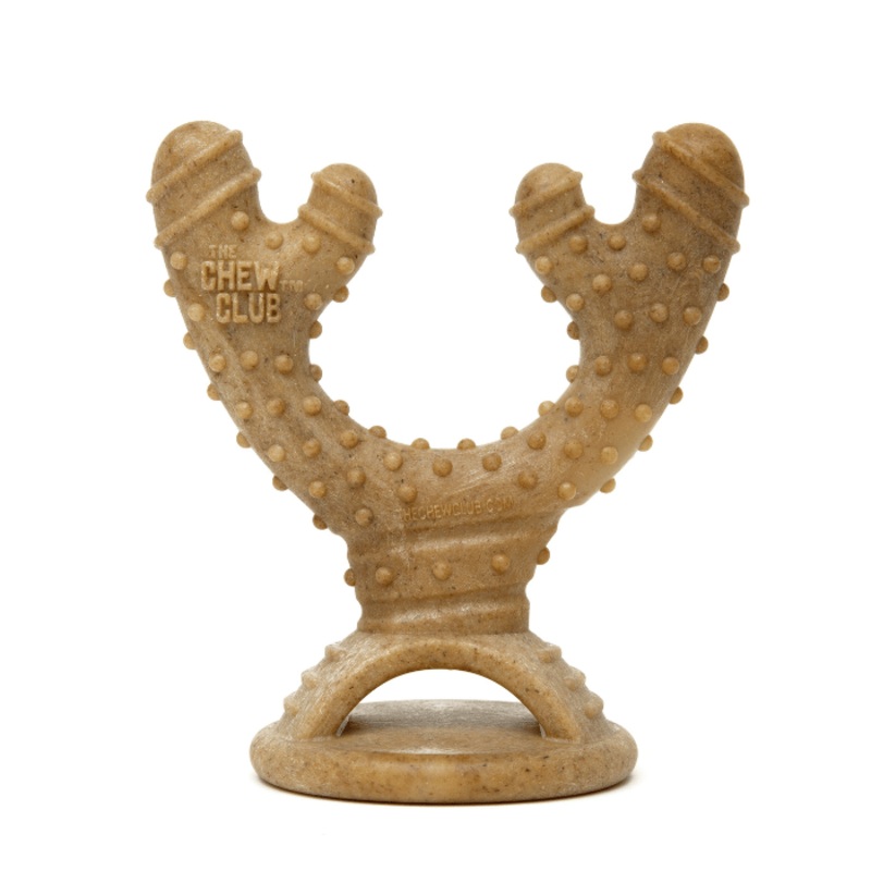 Powerbone Jouet  Mcher Pour Chien, Nylon & Bambou - Bois De Cerf 5.5"