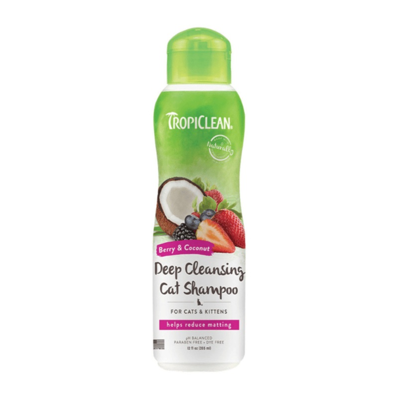 Shampooing nettoyant en profondeur pour chats et chatons 12oz