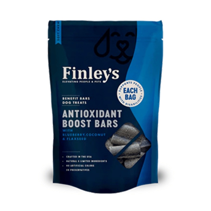 Gterie pour chien en barre - Boost antioxydants - Bleuet, Noix de coco et graine de lin
