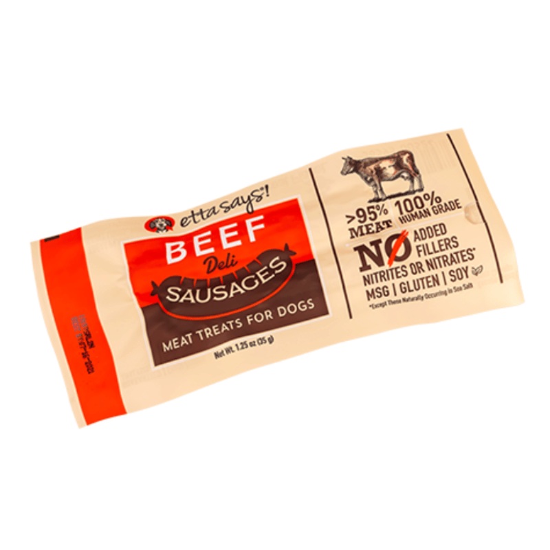Gteries pour chiens - saucisses de boeuf