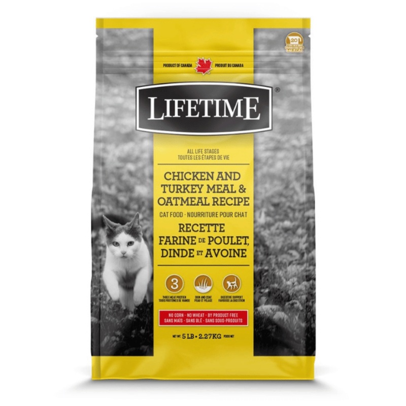 Nourriture Pour Chat, Lifetime Poulet/dinde/avoine