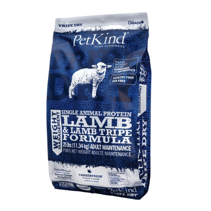 Nourriture pour chien Tripett PetKind Agneau - Contrle de poids