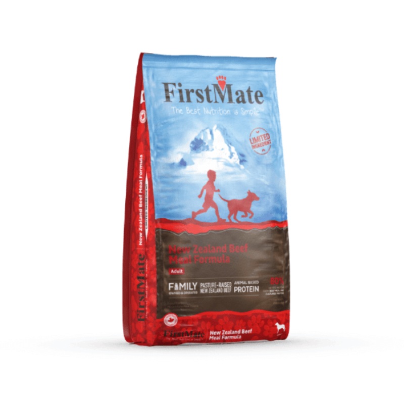 Nourriture pour chiens FirstMate ingrdients limit au boeuf de nouvelle Zlande