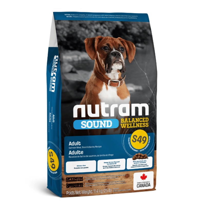 Nourriture pour chiens Nutram Sound Saumon S49