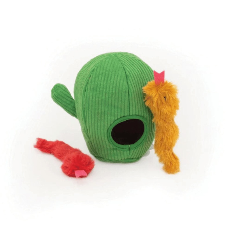 Peluches ZippyClaws Burrow  Serpents dans le cactus