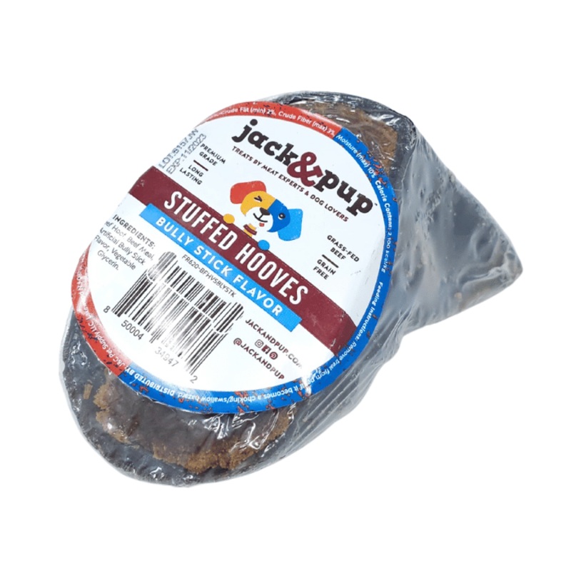Sabots farcis au bully stick