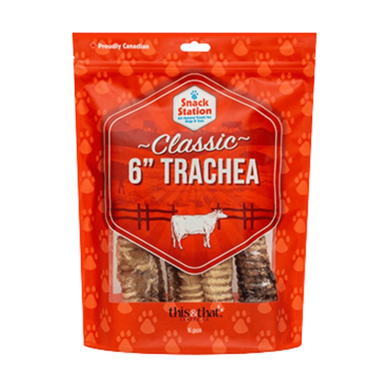 Trache de boeuf en sac 6''