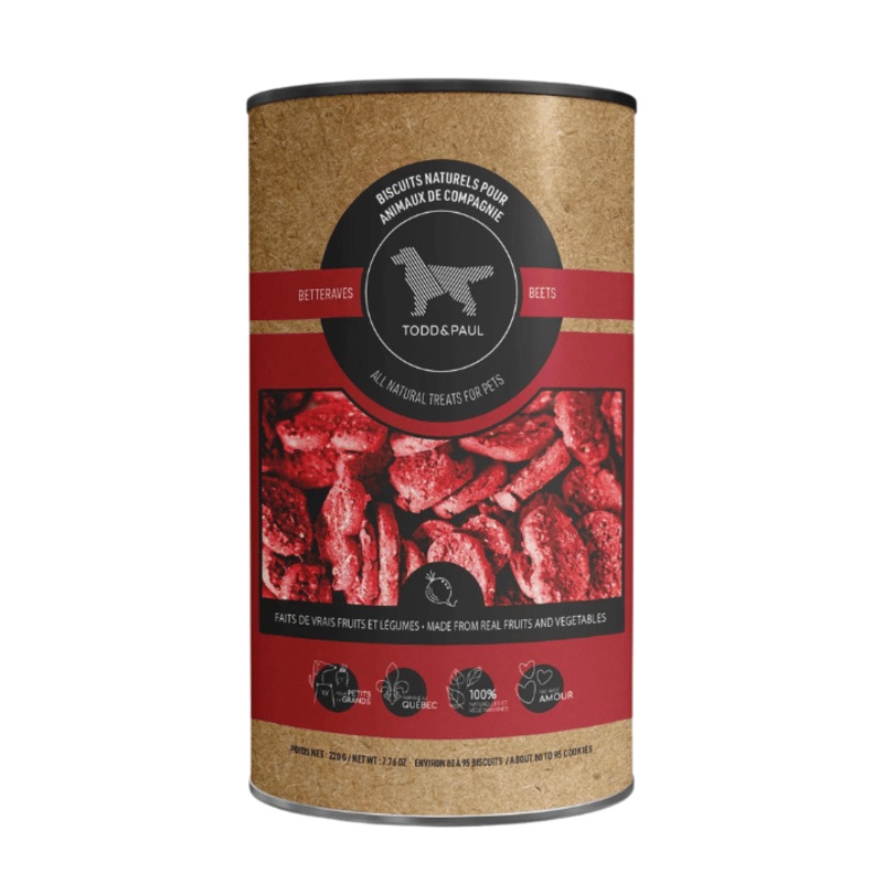 Bote de biscuits - Betteraves 220g