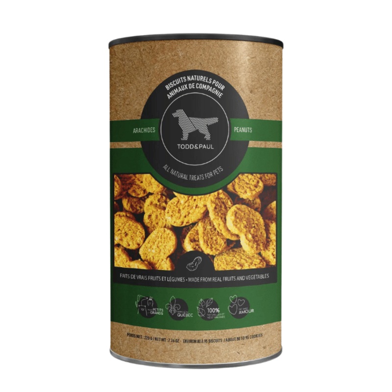 Bote de biscuits - Beurre d'arachides 220g
