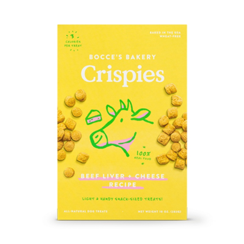 Gteries Bocce's Bakery Crispies foie de boeuf et fromage 10z