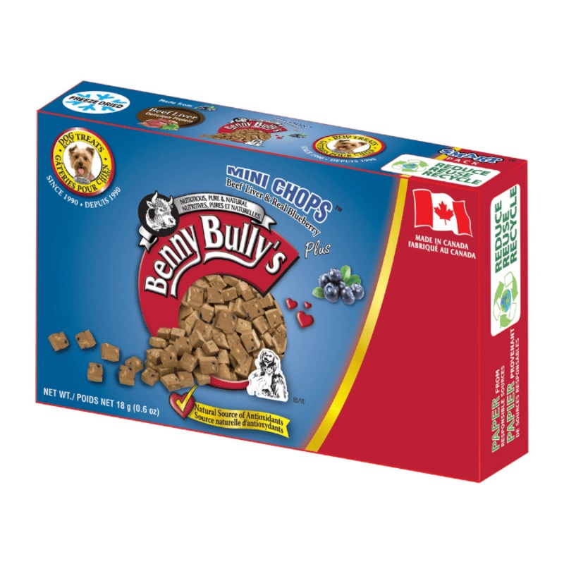 Gteries Pour Chien - Smart Packs Mini, Foie De Boeuf Plus Bleuet
