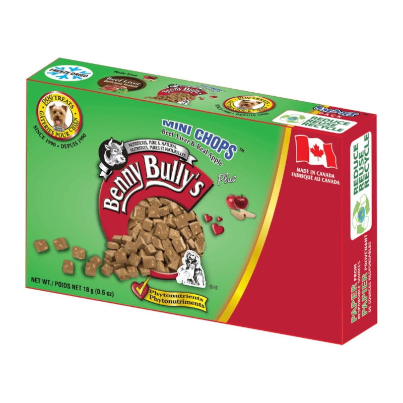Gteries Pour Chien - Smart Packs Mini, Foie De Boeuf Plus Pomme 18g