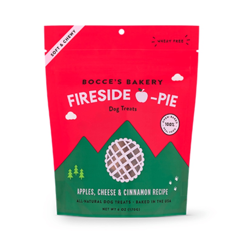 Gteries pour chiens Fireside - Tarte au pommes, canelle et fromage 6oz