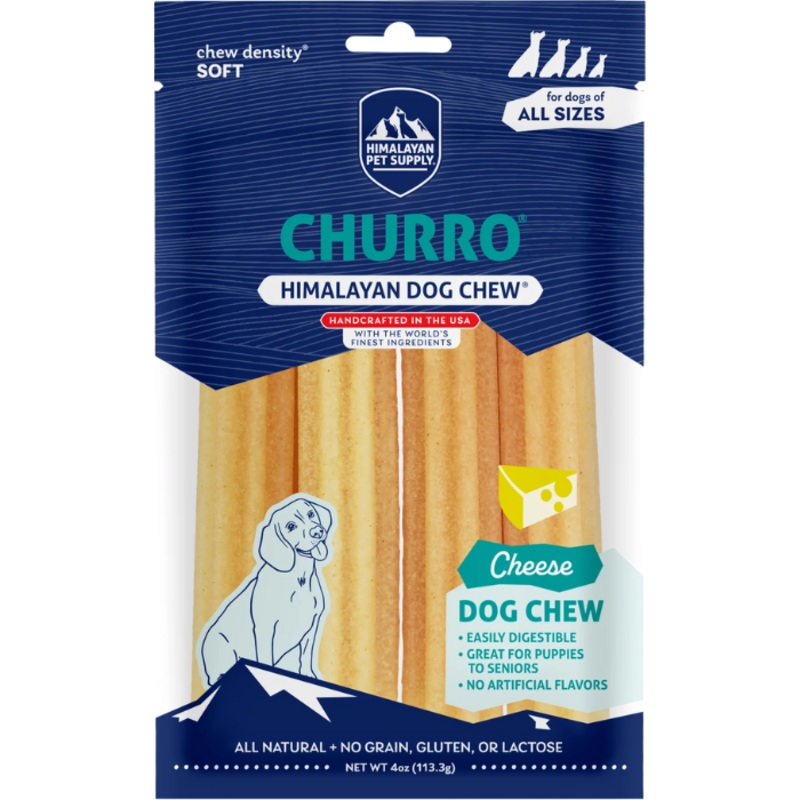 Himalayan Dog Chew, Churro - Gteries Pour Chien, Fromage 4oz