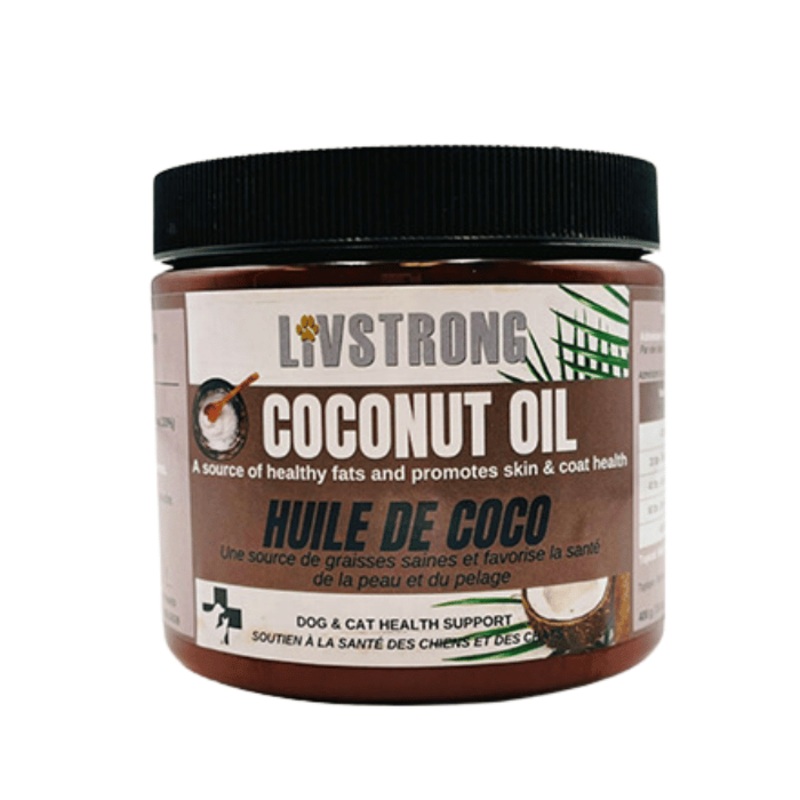 Huile de coco pour chiens et chats 400g