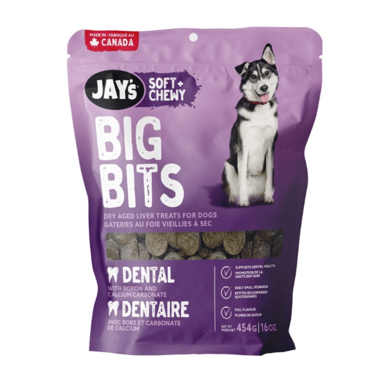 Jay's Big Bits, Gteries Pour Chien, Dentaire