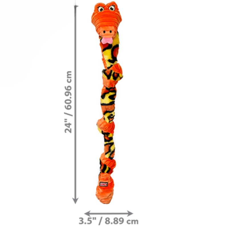 Jouet pour chien Kong Knots serpent mdium/large