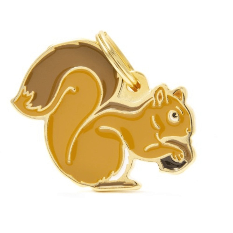 Mdaille pour chiens - Wild cureuil