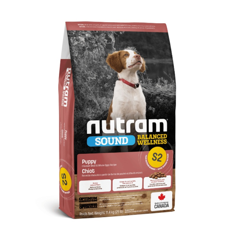 Nutram Sound (s2) Chiot Poulet Et Oeufs Entiers