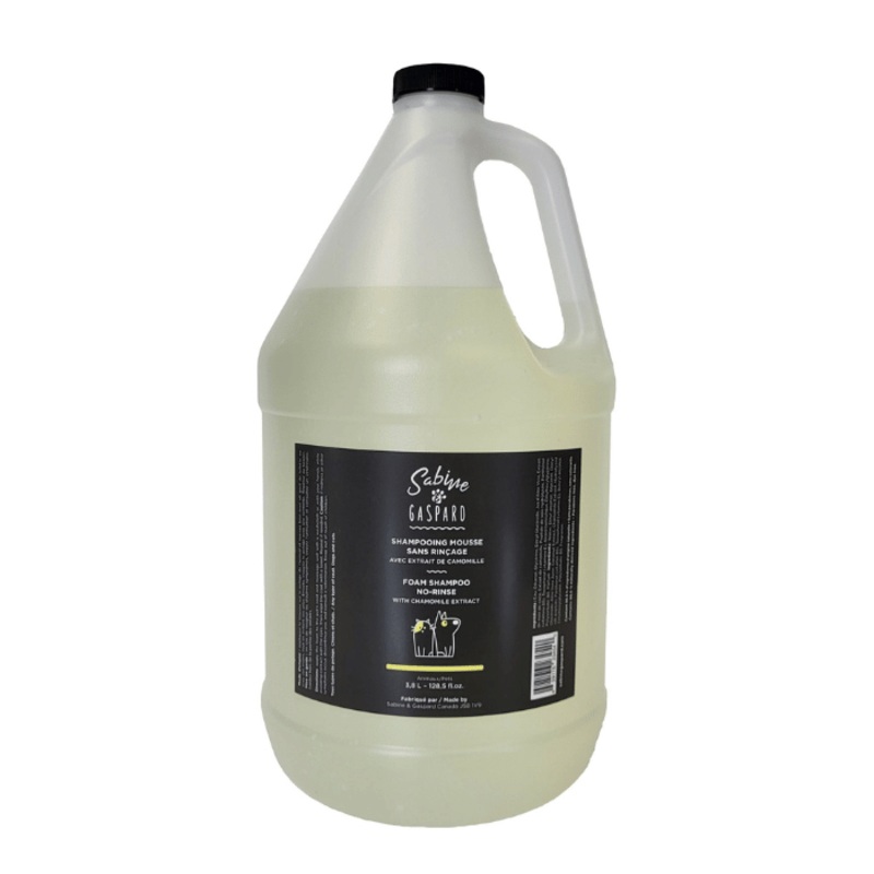 Sabine & Gaspard, Shampoing Mousse Sans Rinage Avec Extrait De Camomille 3.8 Litres